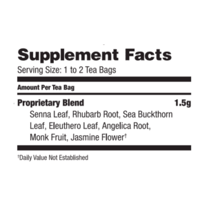 Supplement facts, serving size, and ingredients.